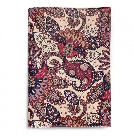 Обложка на паспорт "Фиолетовый узор"