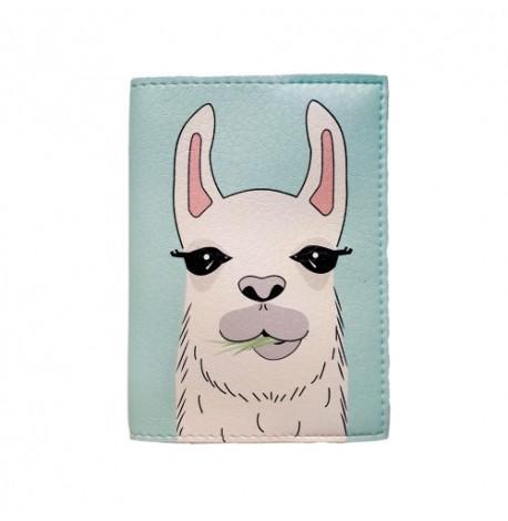 Обложка на паспорт "Lama"