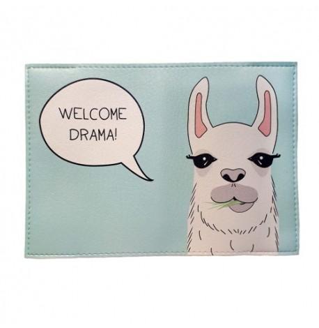 Обложка на паспорт "Lama"
