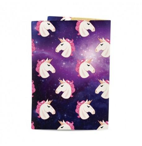 Обложка на паспорт "Единорог в космосе"