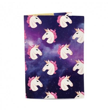 Обложка на паспорт "Единорог в космосе"