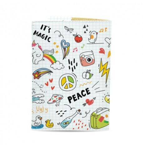 Обкладинка на паспорт "Зошит"