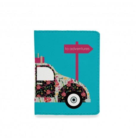 Обкладинка на ID паспорт або права Retro car