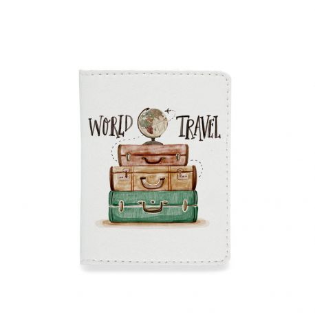 Обложка на ID паспорт или права World travel