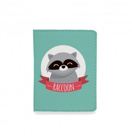 Обкладинка на ID паспорт або права "Єнот і лис"