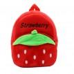 Детский рюкзак "Клубничка" (красный)