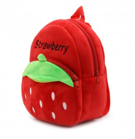 Детский рюкзак "Клубничка" (красный)
