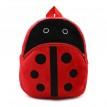 Детский рюкзак велюровый "Божья коровка"