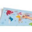 Скретч-карта світу Travel Map Silver World (англійська мова) в тубусі