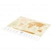 Скретч-карта світу Travel Map Gold (російська мова) в тубусі