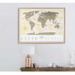 Скретч-карта мира Travel Map Gold (украинский язык) в тубусе