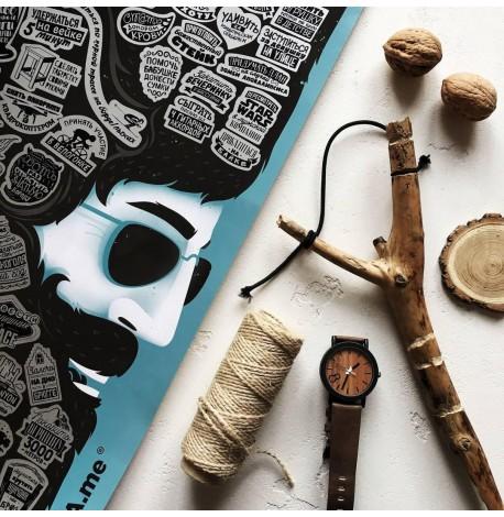 Скретч-постер для чоловіка #100Справ Trueman edition (російська мова) в тубусі