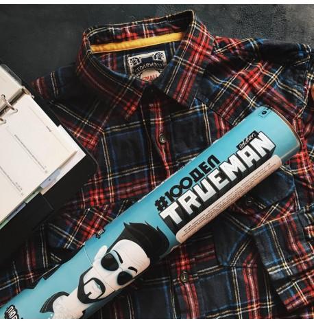 Скретч-постер для чоловіка #100Справ Trueman edition (російська мова) в тубусі