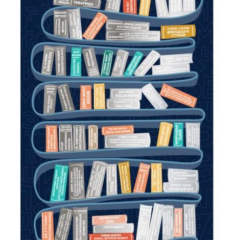 Скретч-постер #100 Справ Books edition (російська мова) в тубусі