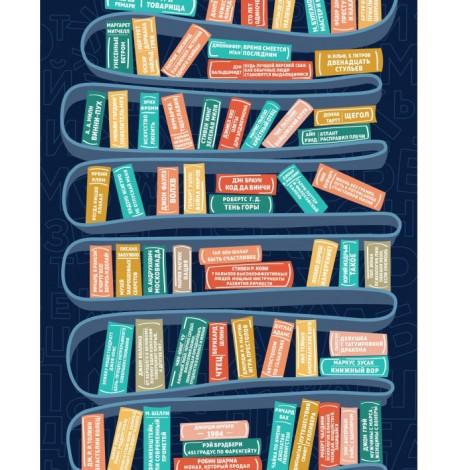 Скретч-постер #100 Справ Books edition (російська мова) в тубусі