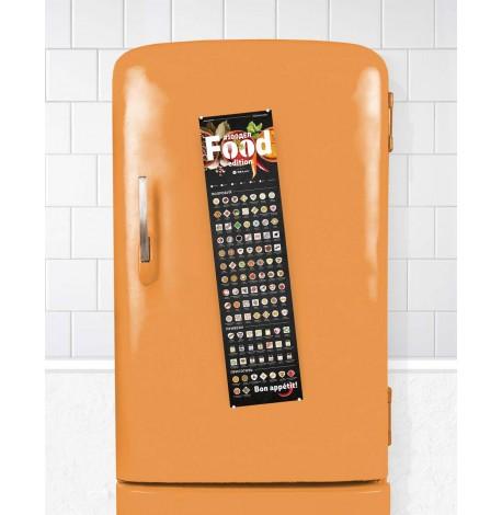 Скретч-постер еды #100 Дел Food edition (русский язык) в тубусе