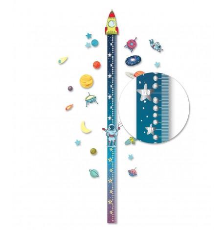 Скретч-ростомер “Космические приключения” (русский язык) в коробке