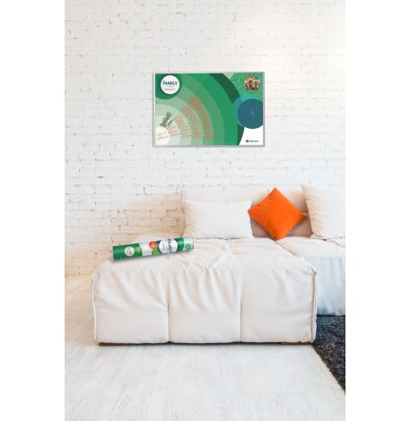 Інтерактивний постер-родове дерево «Family Tree» (російська мова) в тубусі