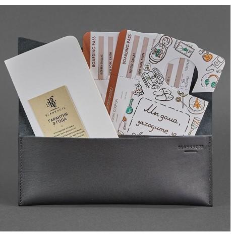 Кожаный тревел-кейс Voyager 1.2 (черный)