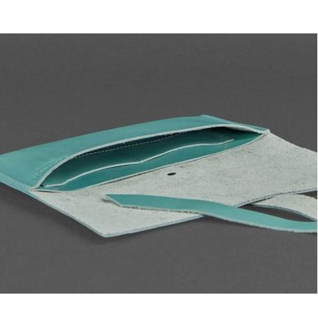 Шкіряний тревел-кейс Voyager 1.2 (бірюзовий)