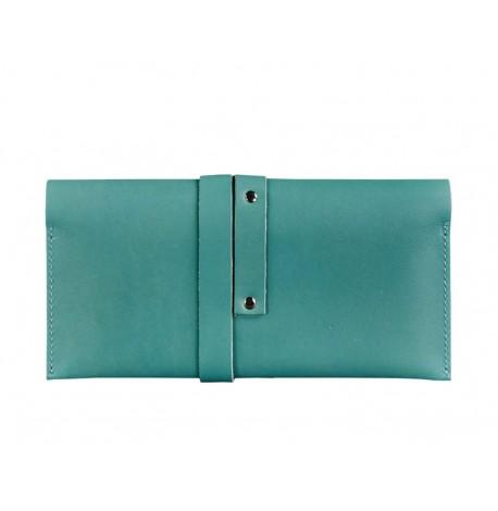 Шкіряний тревел-кейс Voyager 1.2 (бірюзовий)