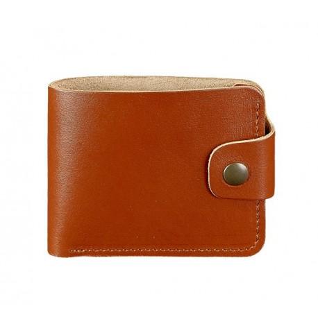 Портмоне з натуральної шкіри 4.3 (світло-коричневе)