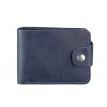 Портмоне з натуральної шкіри 4.3 (синє)