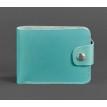 Портмоне з натуральної шкіри 4.3 (бірюзове)