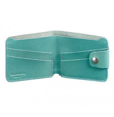 Портмоне з натуральної шкіри 4.3 (бірюзове)