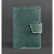 Обкладинка для паспорта зі шкіри 4.0 (зелена)