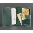 Обкладинка для паспорта зі шкіри 4.0 (зелена)