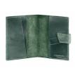 Обкладинка для паспорта зі шкіри 4.0 (зелена)