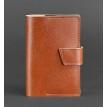 Обкладинка для паспорта зі шкіри 4.0 (світло-коричнева)