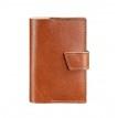 Обкладинка для паспорта зі шкіри 4.0 (світло-коричнева)