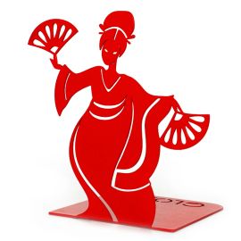 Упор для книг Glozis Geisha (красный)
