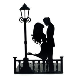 Держатель для книг Glozis Love story (черный)