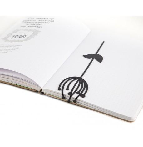 Закладка для книг «Скандинавский цветок»