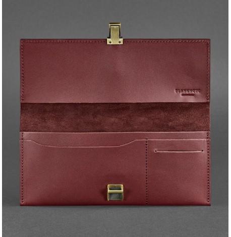 Шкіряний тревел-кейс Journey 2.0 (бордовий) шкіра Krast