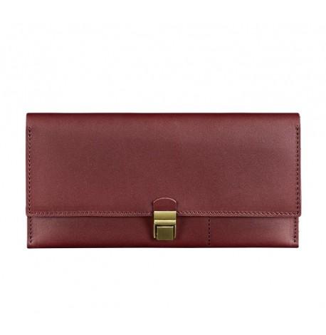 Шкіряний тревел-кейс Journey 2.0 (бордовий) шкіра Krast