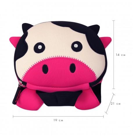 Дитячий рюкзак з повідцем "Корівка"