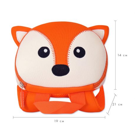 Детский рюкзак с поводком "Лиса"