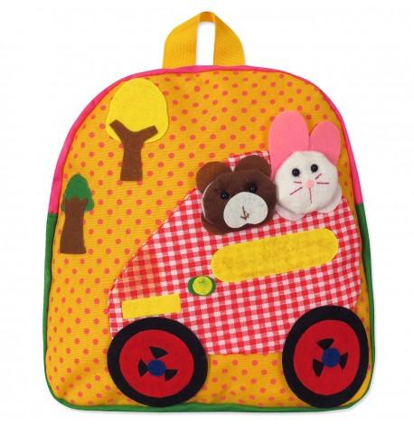 Детский рюкзак Car with animals