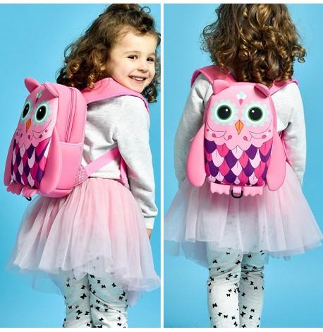 Детский рюкзак Owl Pink