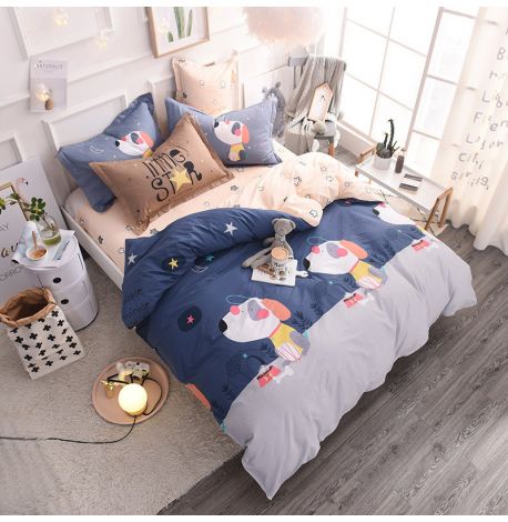 Комплект постельного белья Puppies (двуспальный-евро)