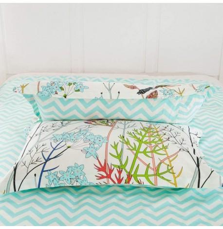 Комплект постельного белья Bird in Herbs (двуспальный-евро)