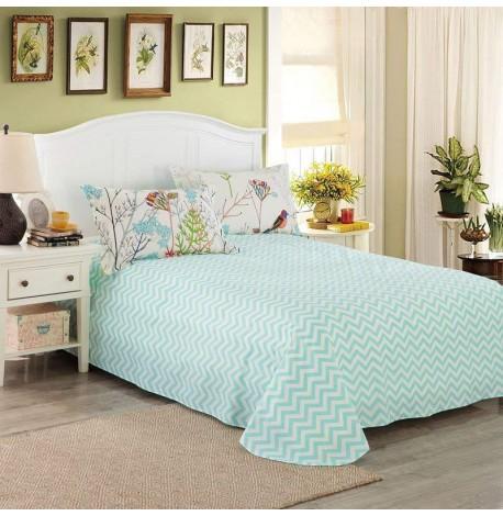 Комплект постельного белья Bird in Herbs (двуспальный-евро)