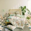 Комплект постельного белья Foxes in the Grass (двуспальный-евро)