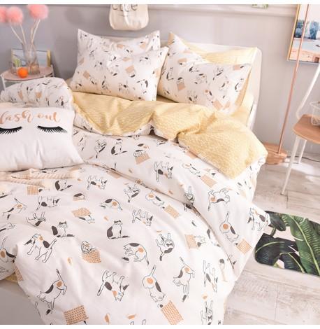 Комплект постельного белья Playful Cat (двуспальный-евро)
