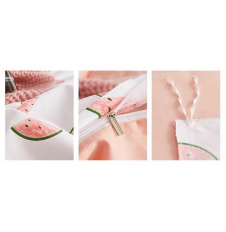 Комплект постельного белья Watermelon Slices (двуспальный-евро)