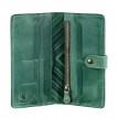 Портмоне из натуральной кожи  7.0 "Инди" (зеленое)